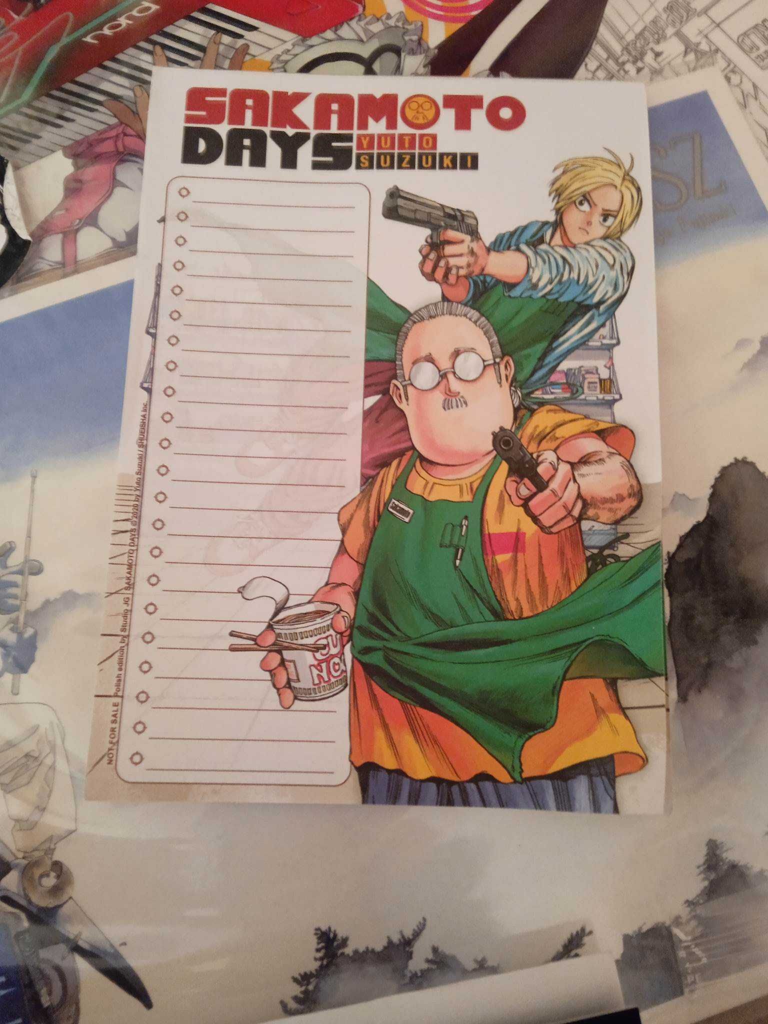 Notes z Sakamoto Days