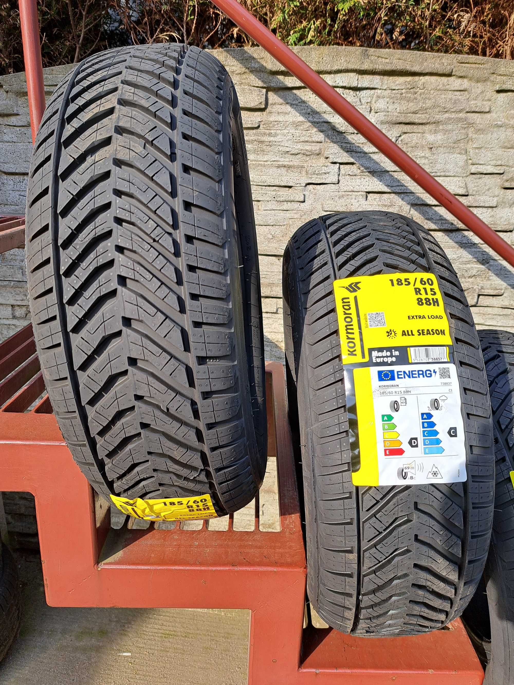 4 Opony NOWE całoroczne 185/60 R15 Kormoran Montaż Gratis!