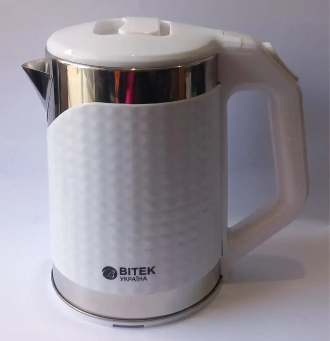 Чайник електричний ВITEK Вт-3118 white 2.2 л/2000Вт электрочайник