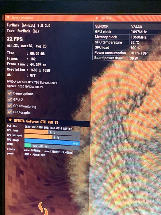 GTX 750Ti 4Gb asus strix