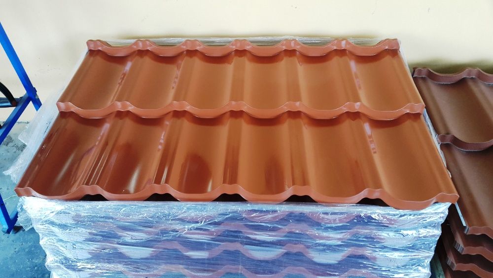 Blacha trapezowa T 18E Szara  gat II  RAL 9006 0,5mm brutto 1m2  24,99