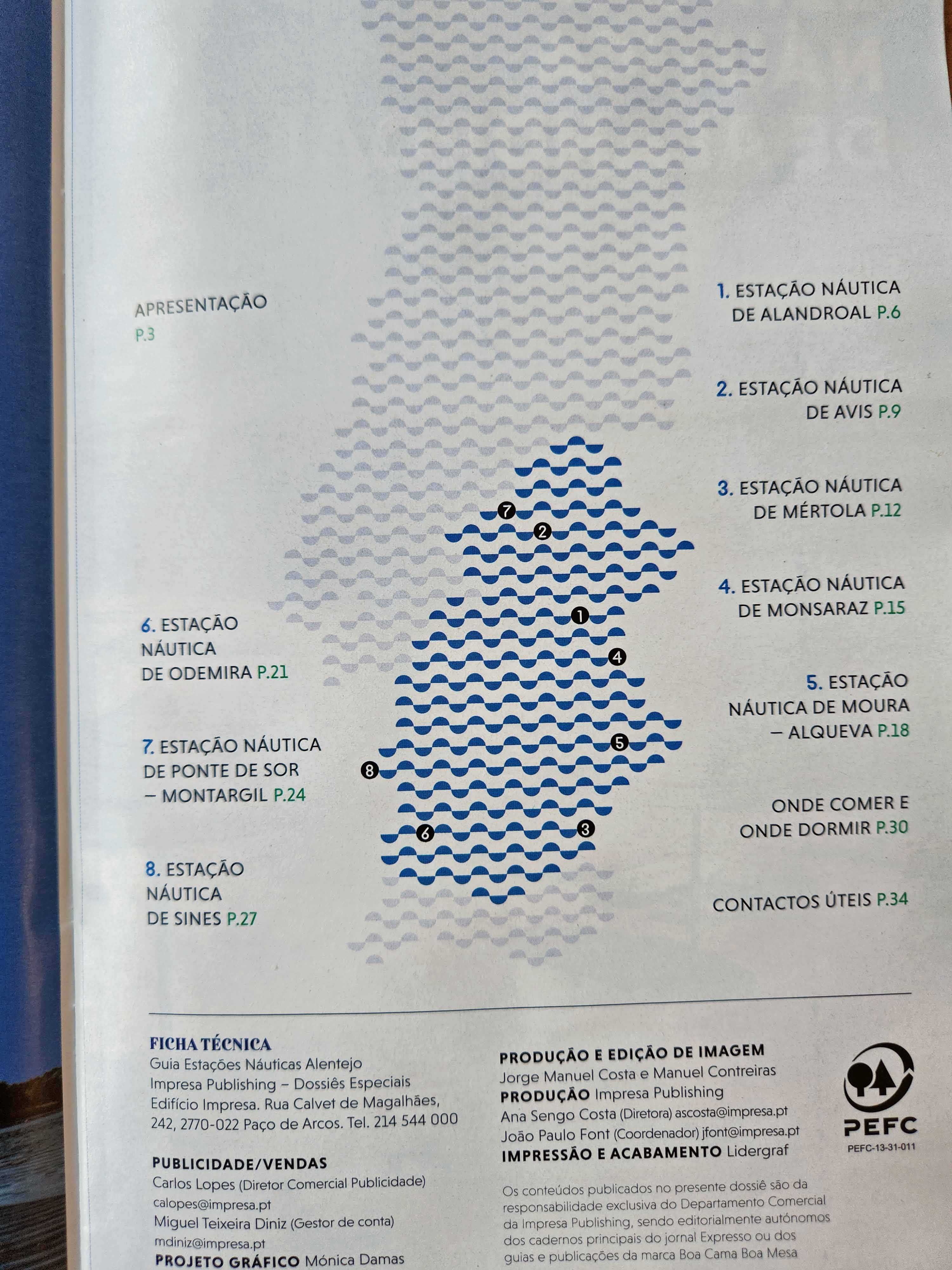Guia das Estações Náuticas do Centro,Alentejo e Ribatejo