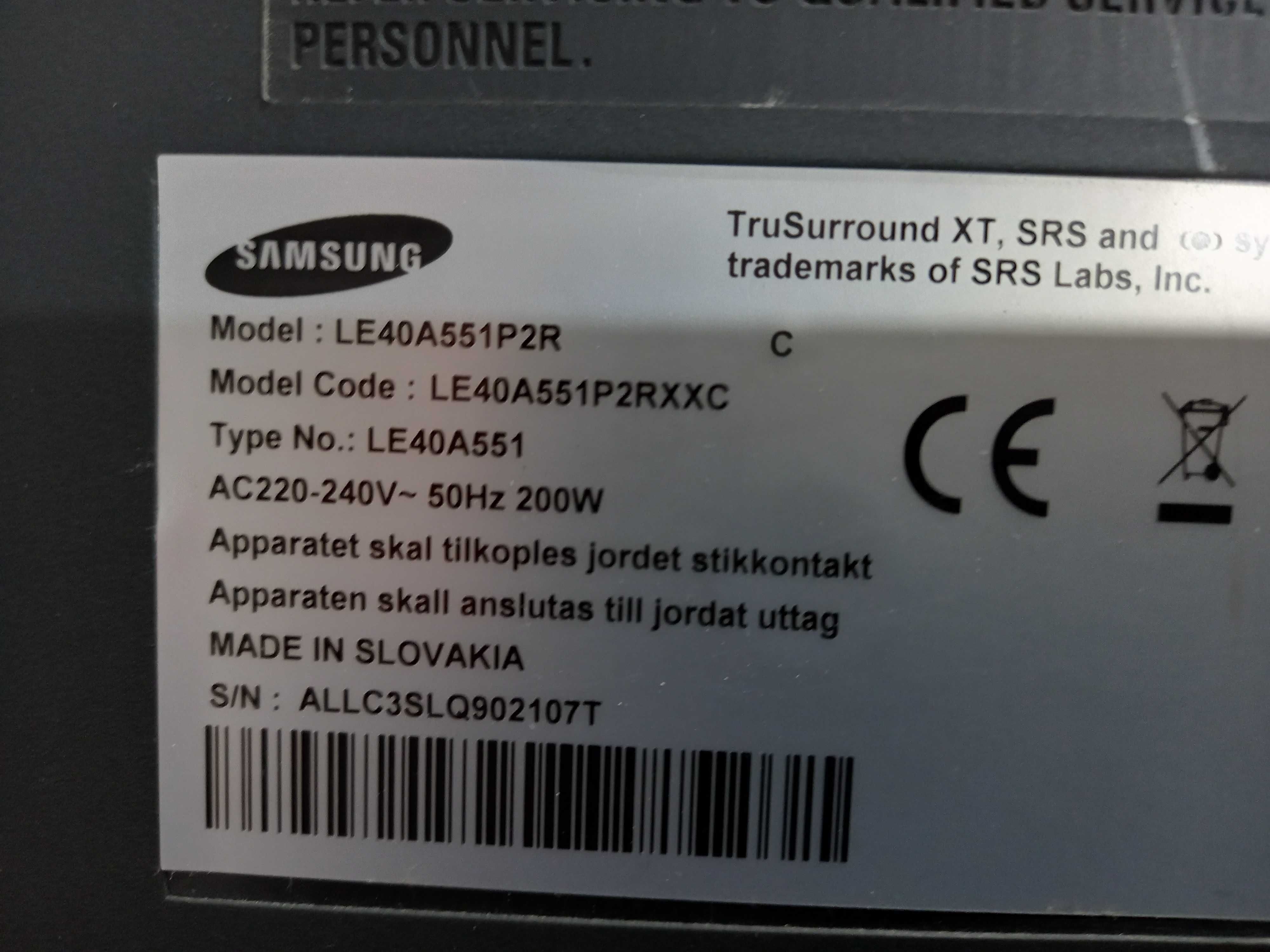 Telewizor  Samsung 40cali