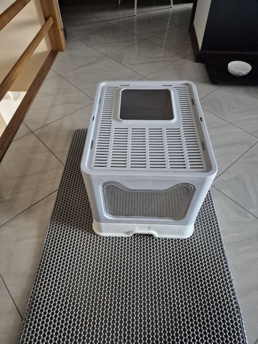 Kuweta dla kota z matą zestaw