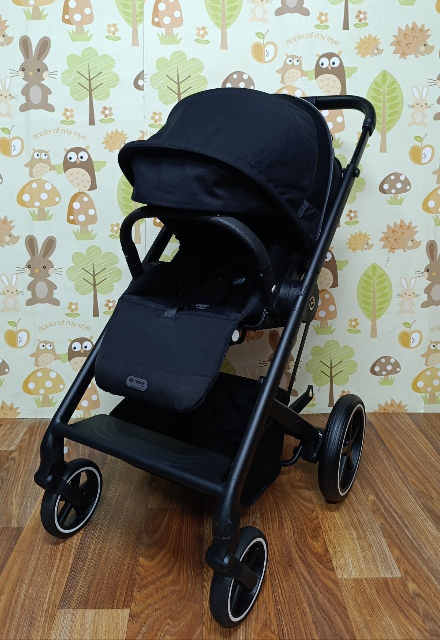 2в1, 3в1 коляска Cybex Balios S lux Moon Black