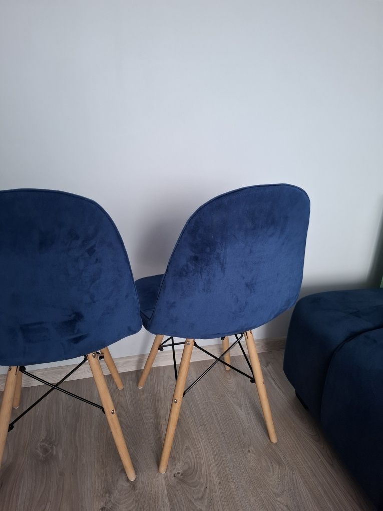 Krzesła w stylu skandynawskim(komplet 2 sztuki)