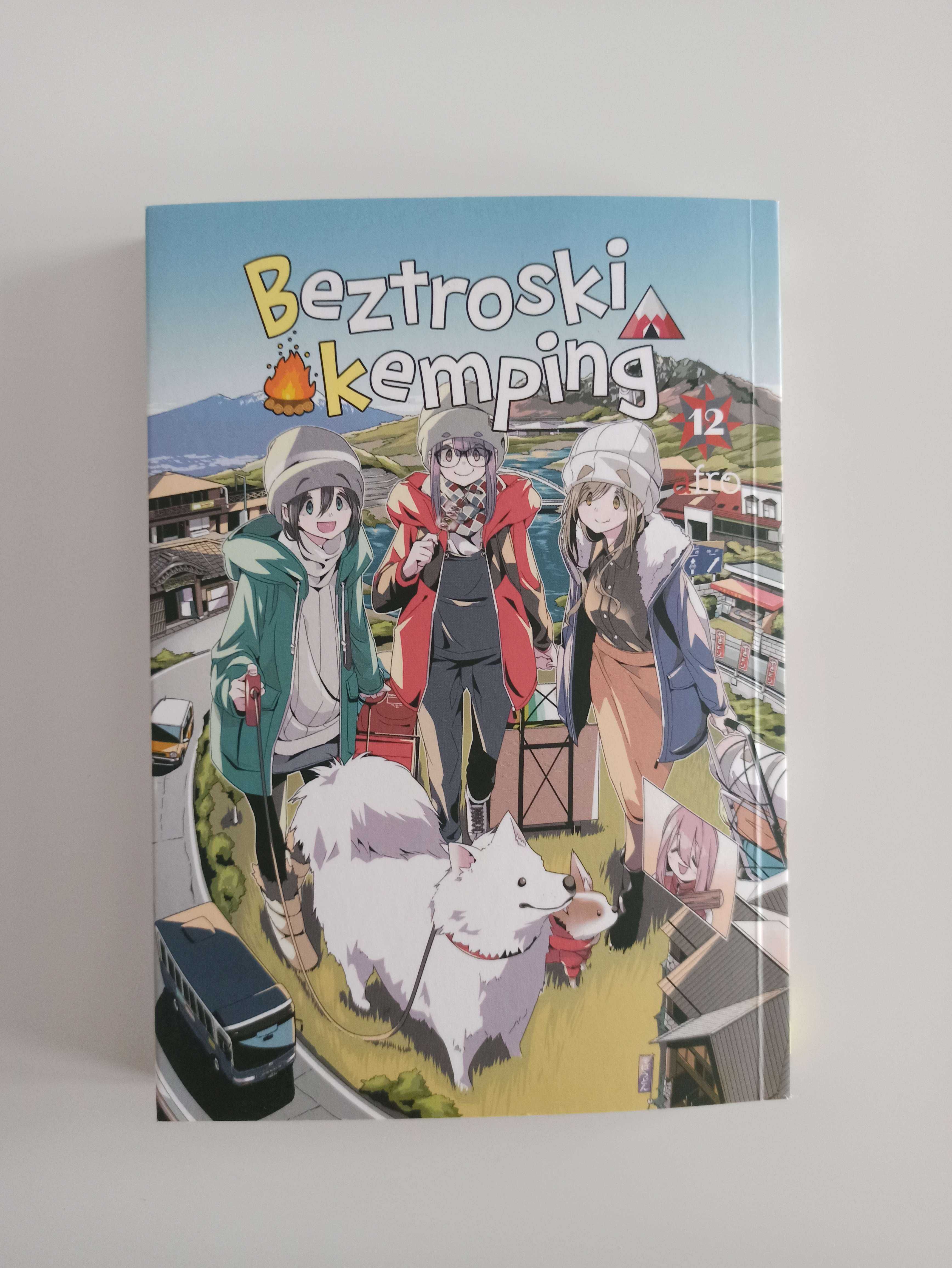 Manga Beztroski kemping tom 12 komiks Dango Yuru Camp Laid-Back anime