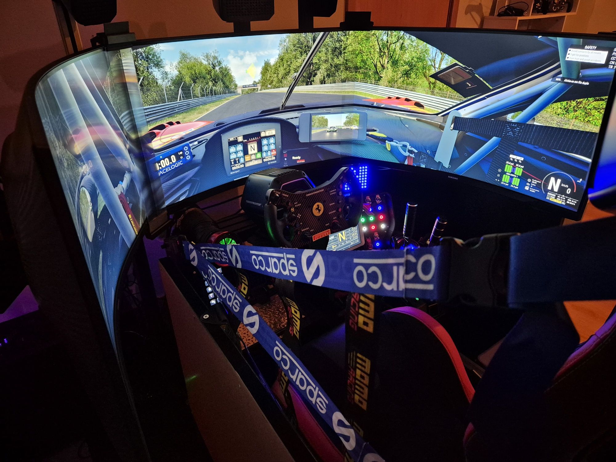 Cockpit Simulador Profissional unico em Portugal
