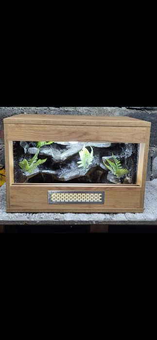 Terrarium Terraria Gotowe Od Ręki Zamówienia Agama Gekon Wąż Kameleon