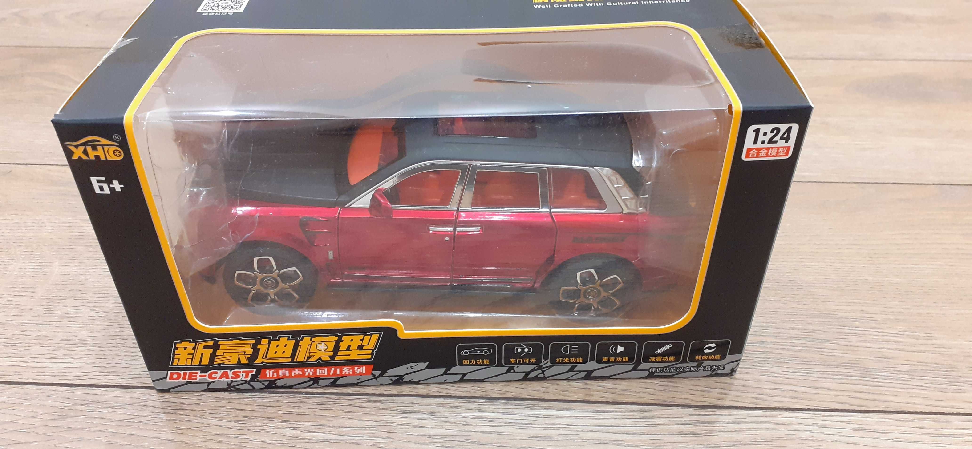 Rolls Royce Culinan Masory 1:24, napęd, światła, dźwięk