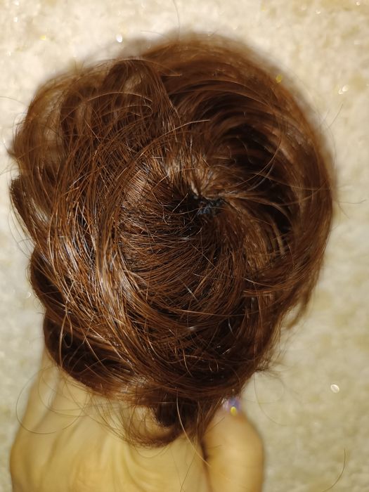 Заколка краб з волосся парик, накладка