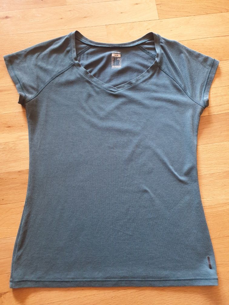 Nyamba Rozmiar S Decathlon slim tshirt koszulka sportowa