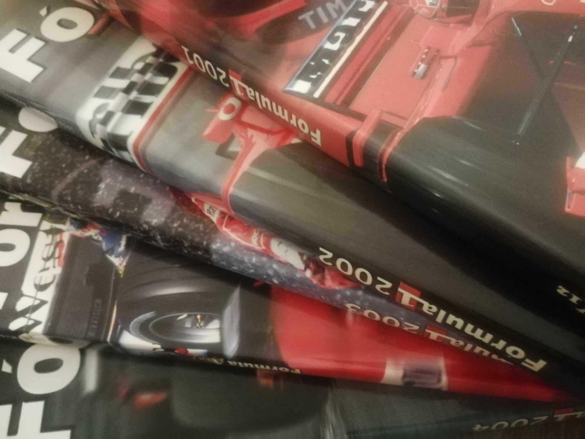 Fórmula 1 1999, 2000 e 2005 - Livros Novos