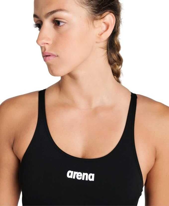 Damski Jednoczęściowy Strój Kąpielowy ARENA Team Tech Solid Black 40
