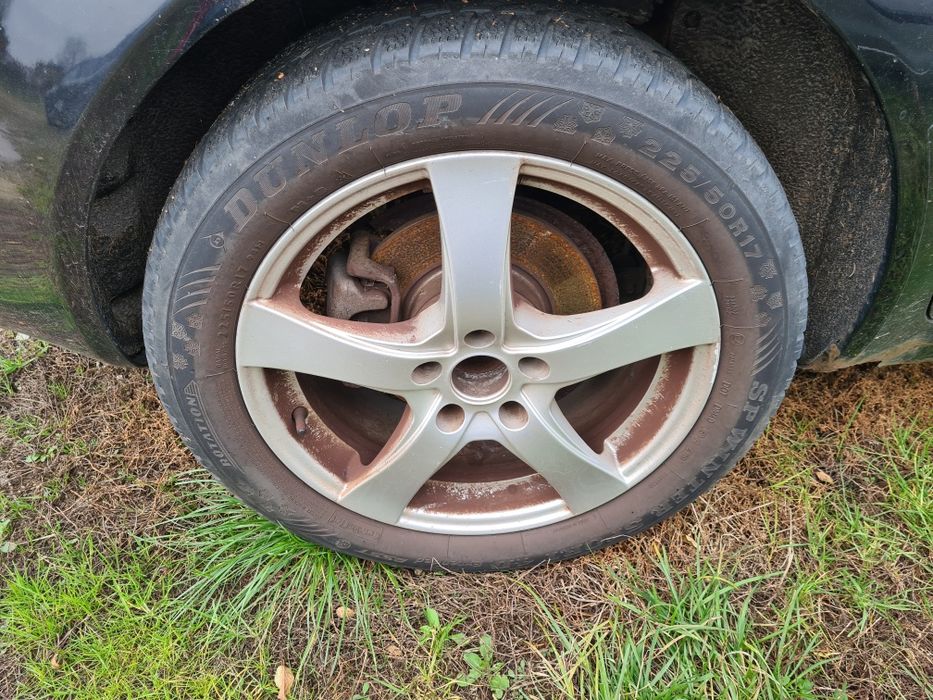 Alufelgi z oponami zimowymi 17" 5x110 Alfa romeo Giulietta,  159