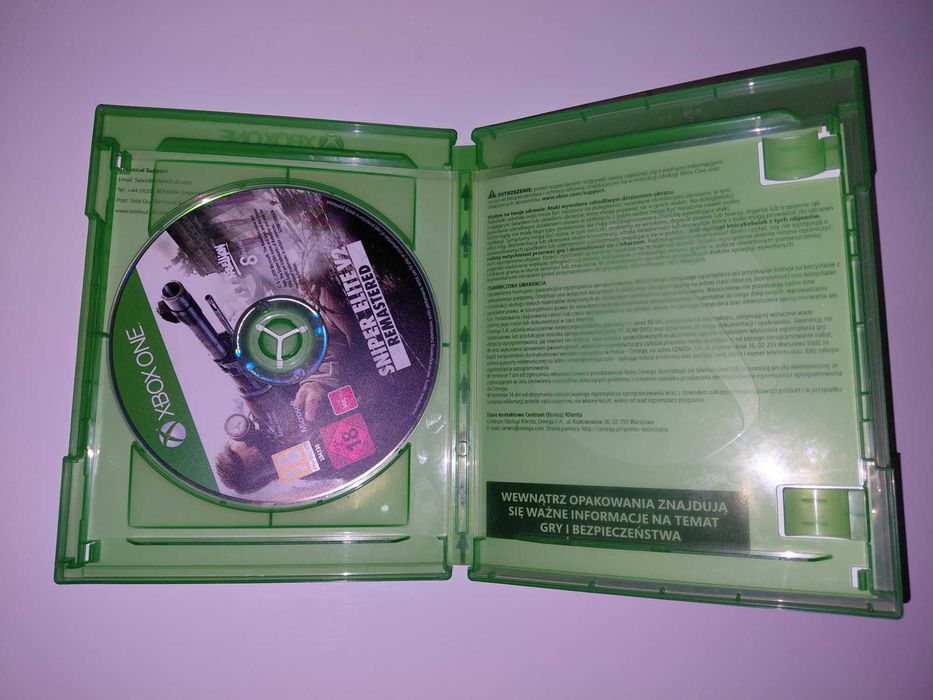 xbox one SNIPER ELITE V2 REMATERED+ DLC PL po polsku na płycie okł PL