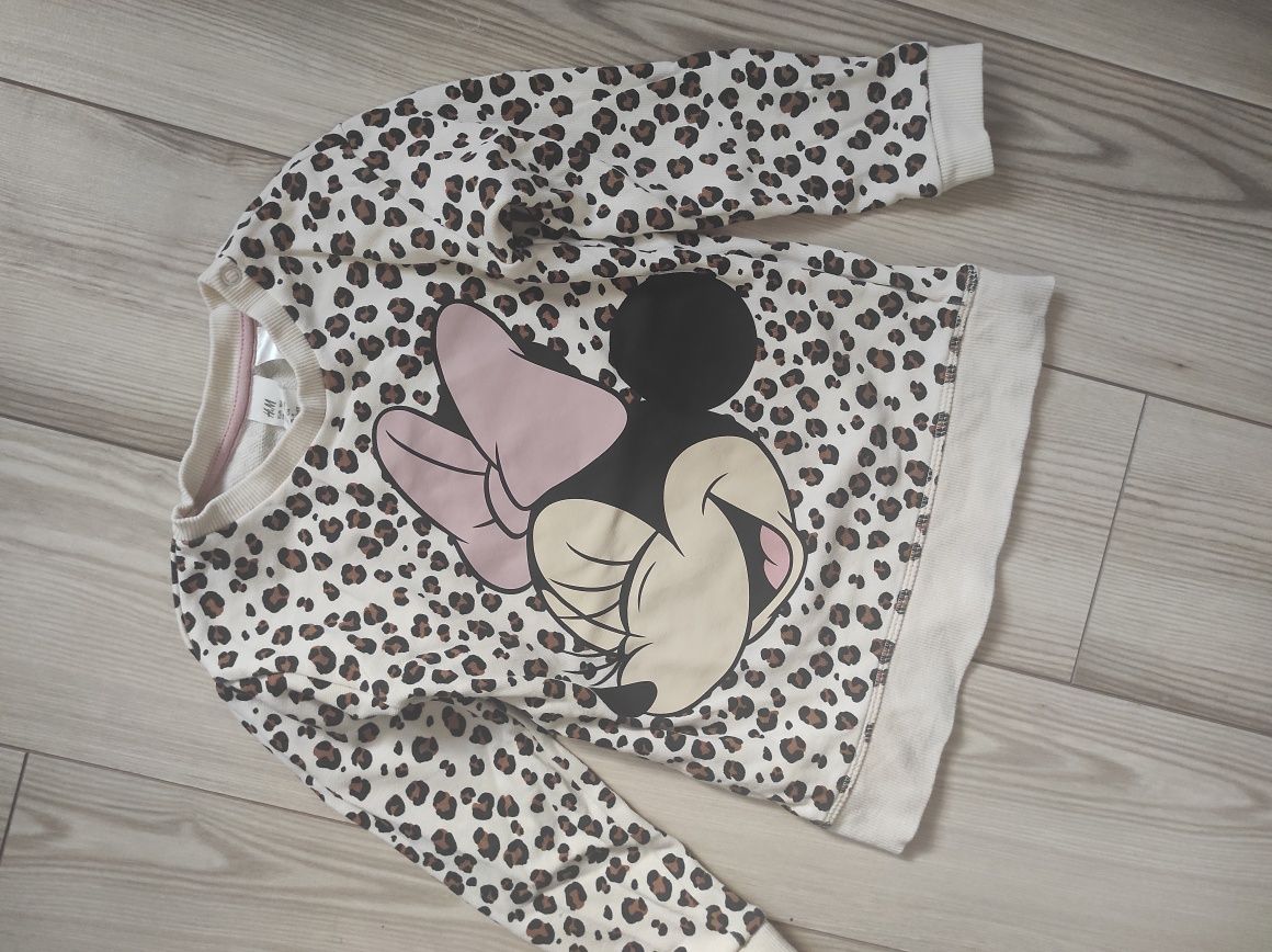 Bluza panterka Minnie H&M 104 dziecko dziewczynka