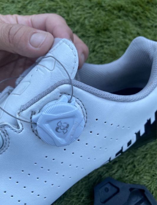 Scott tenis de encaixe bicicleta como novos!