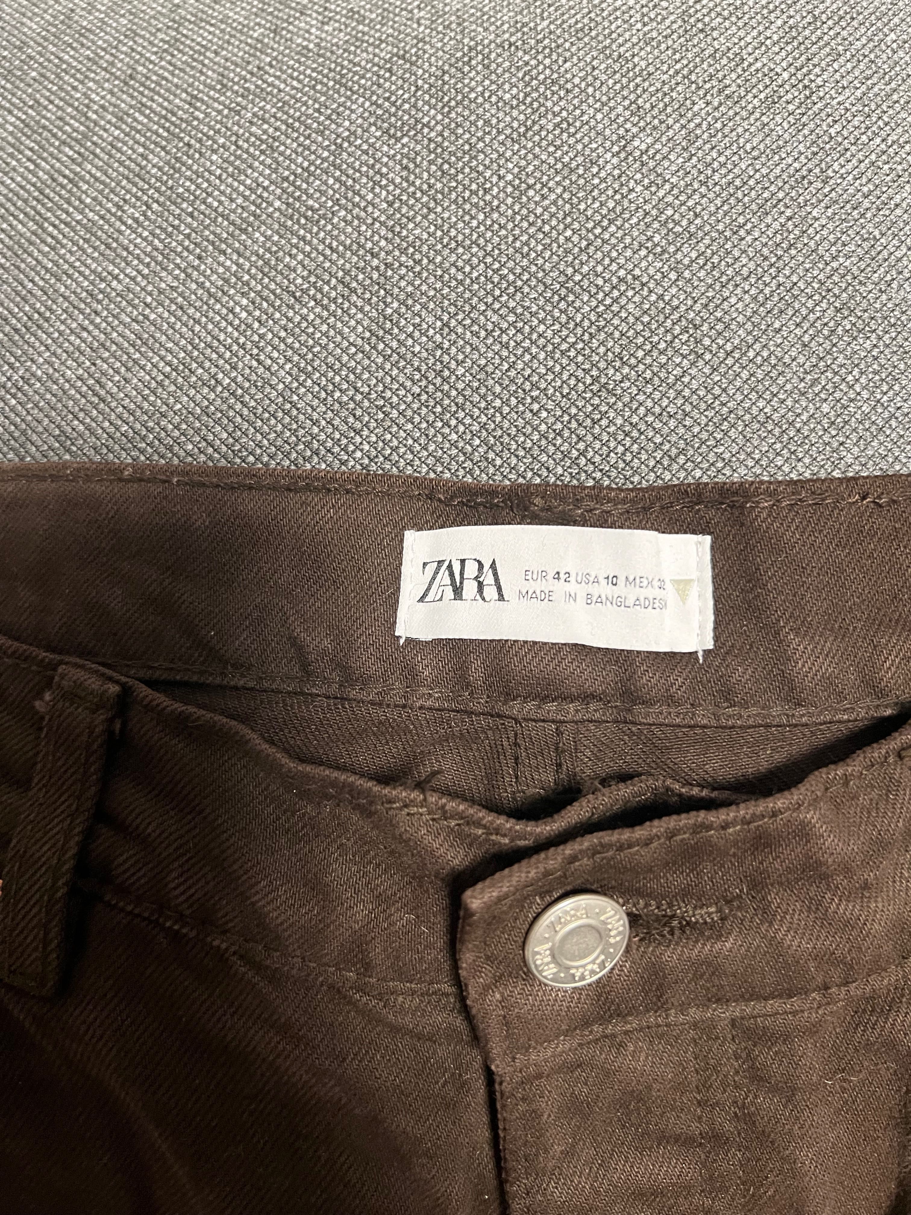 Шоколадні джинси від Zara