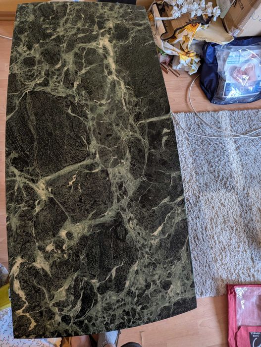 Ława Marmurowa z drewnianą podstawą