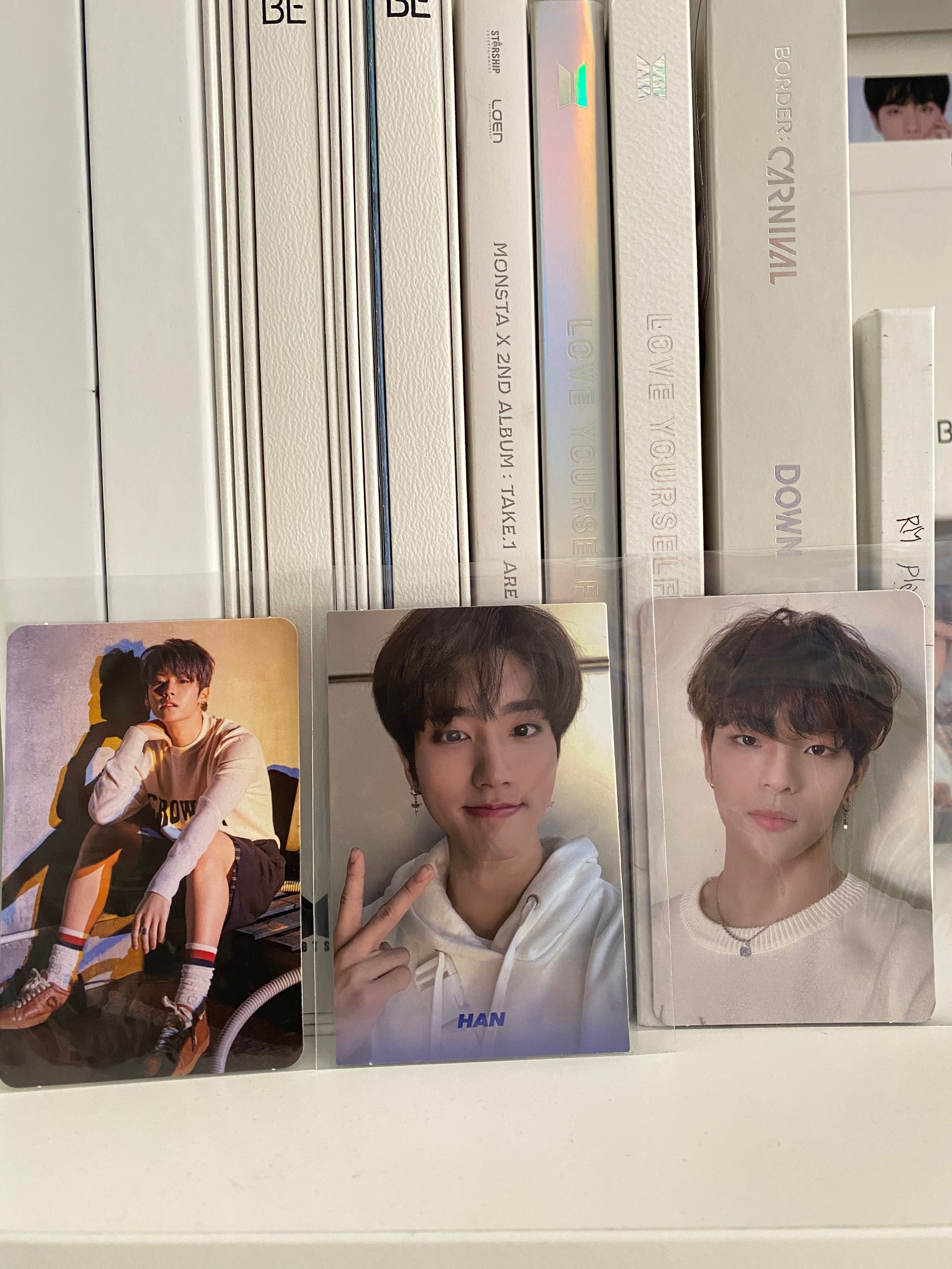 Stray Kids Han Lee Know Woojin karty pc photocards