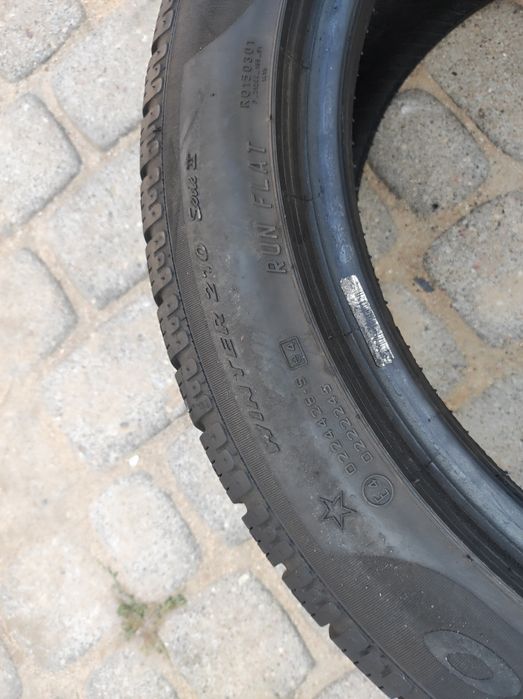 225.50.17 dwie opony zimowe Pirelli Run Flat BMW