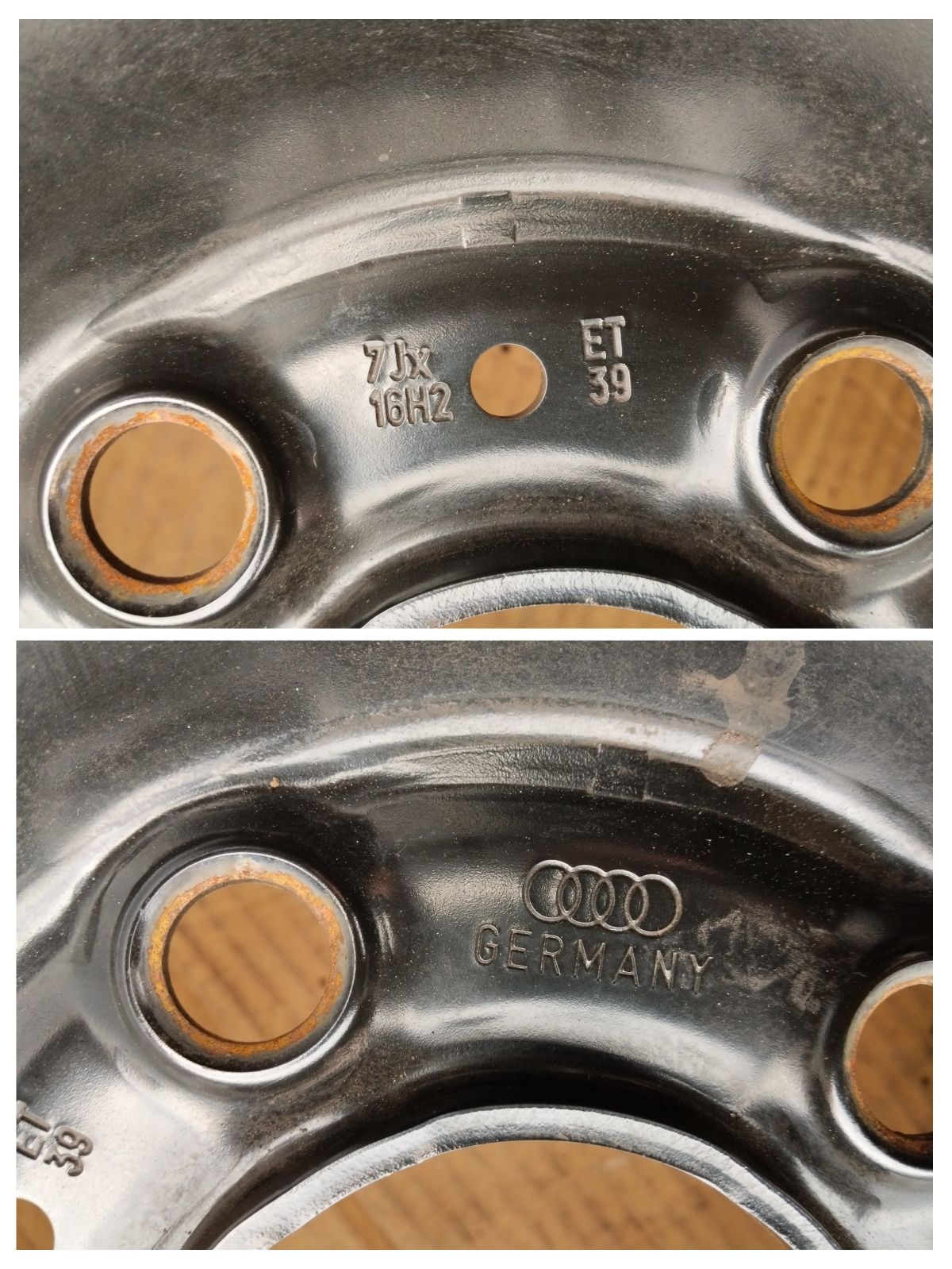 Комплект AUDI, 7Jx16 5x112 ET39 D66,5. A-4 B8. A-6.