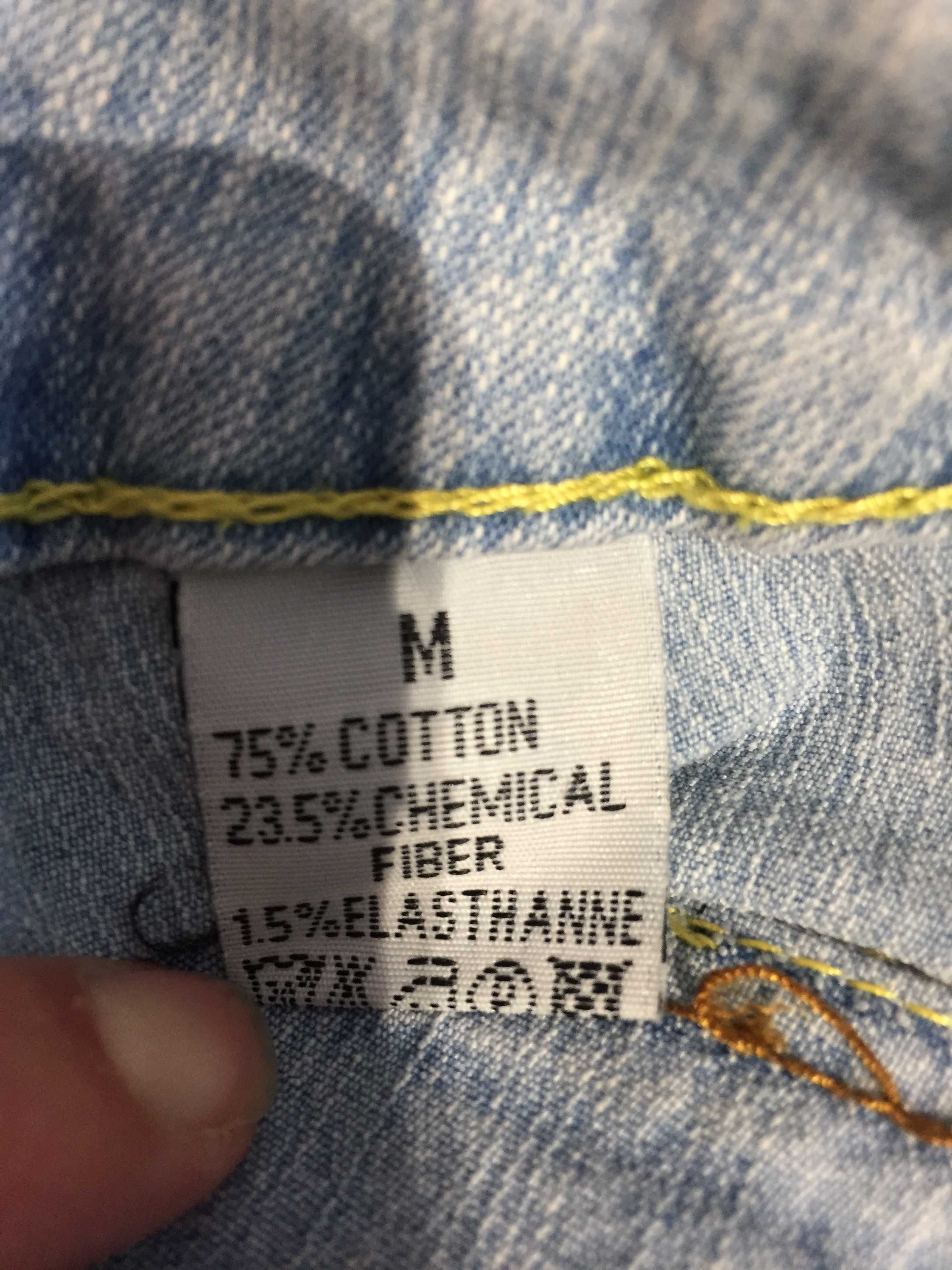 Jeansowa dżinsowa spódnica krótka mini jeans M