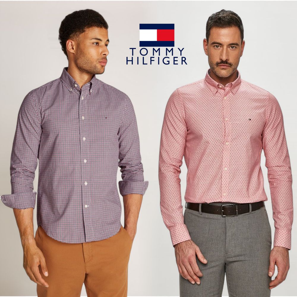 Рубашка Tommy Hilfiger originals оригинал size M, L