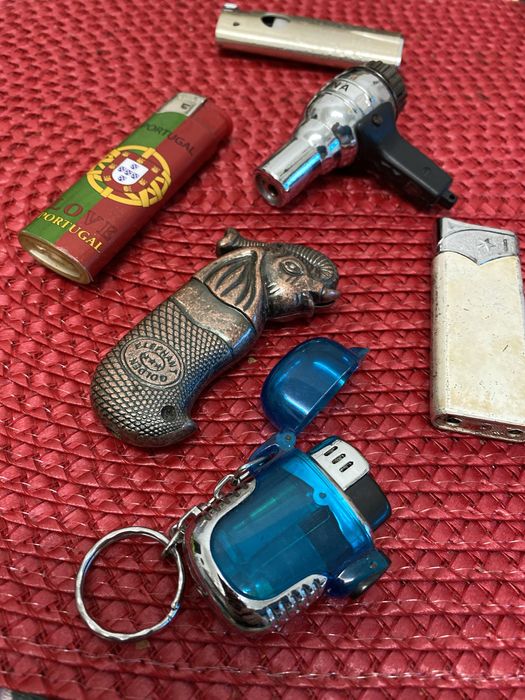 6 Isqueiros colecionador