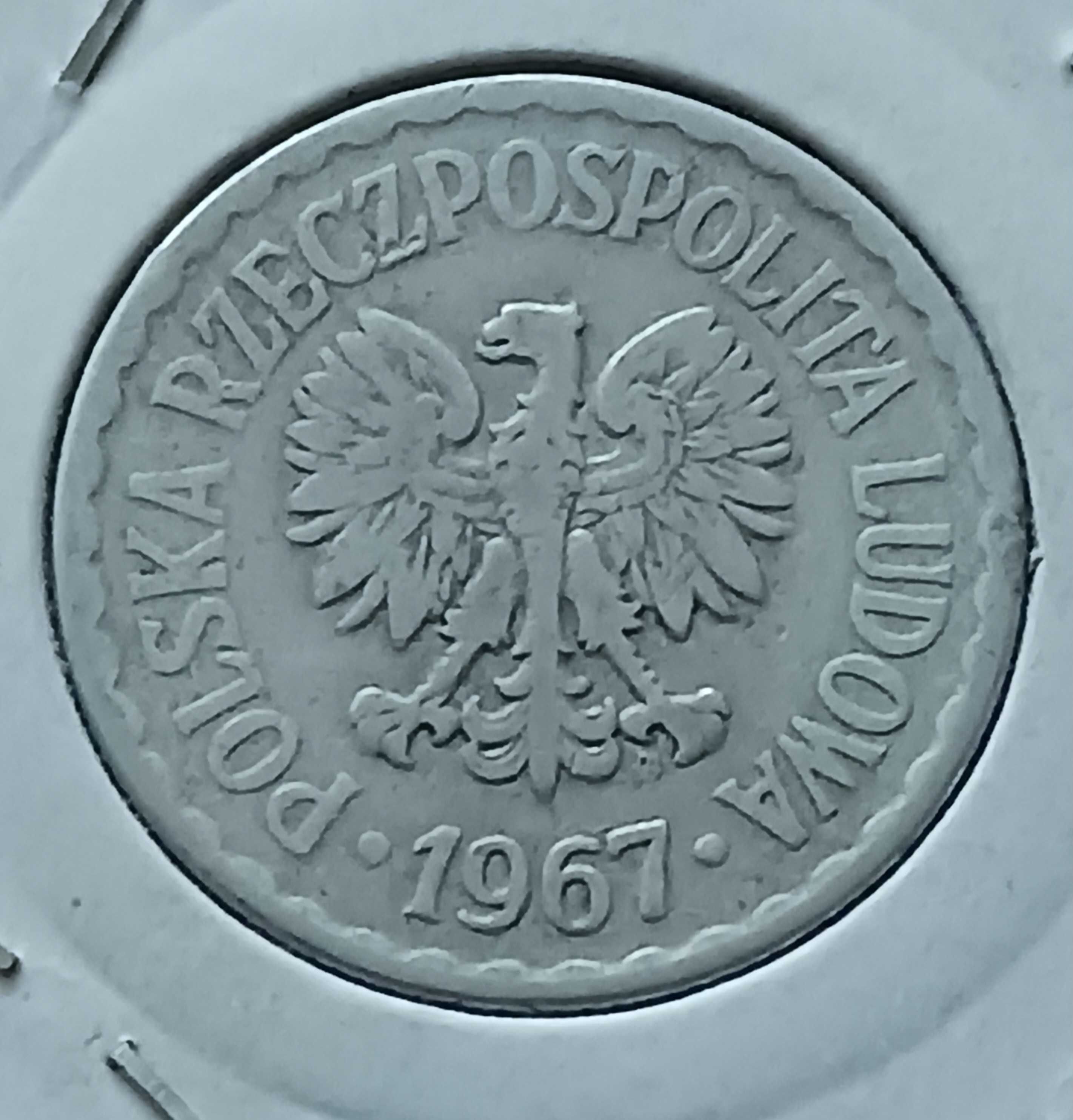 1 Złoty 1967 r. - nr. 3 - najniższy nakład- Super