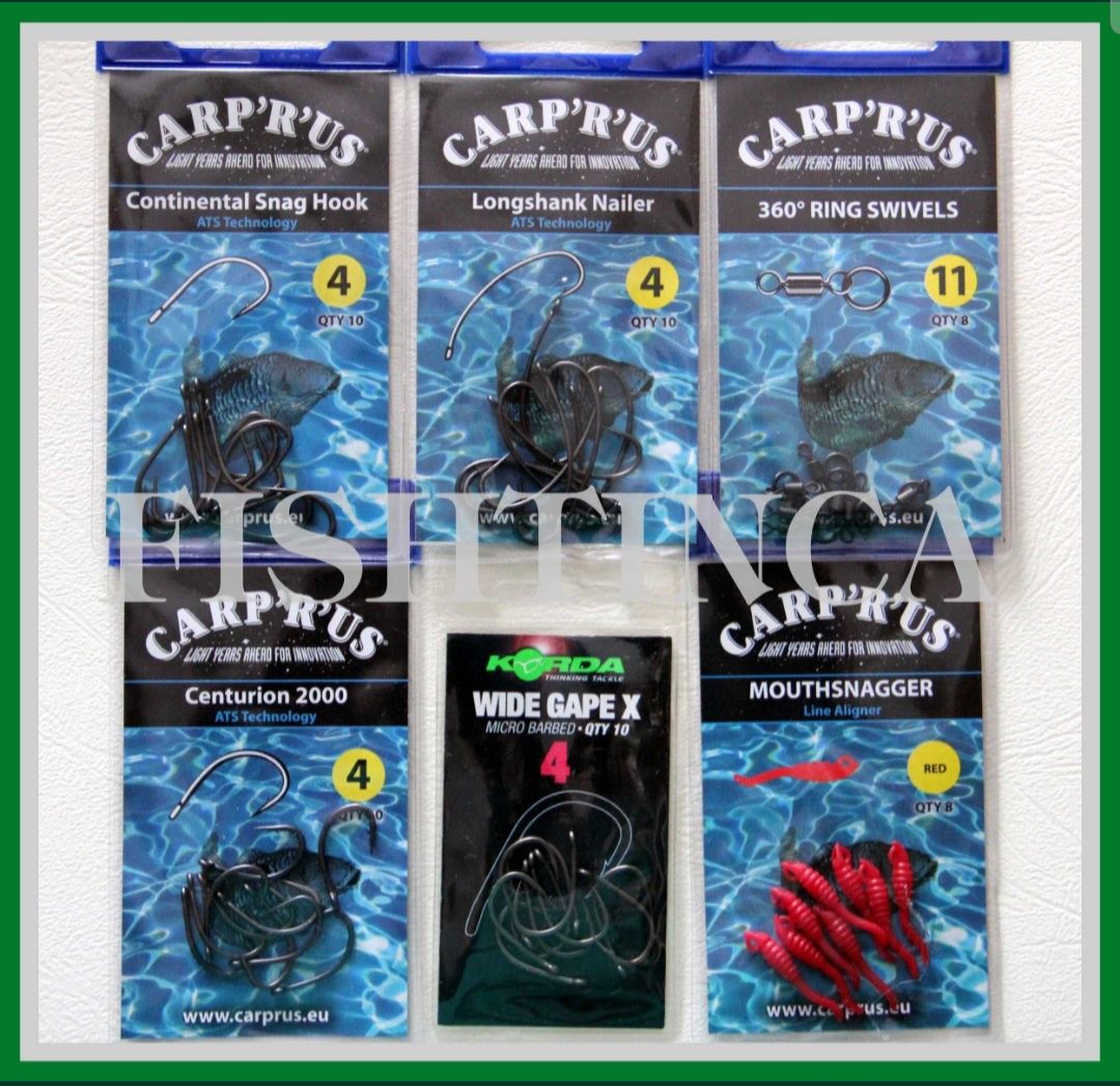 Przypony karpiowe Carp'r'us Korda-super łowny zestaw-extra wykonanie !