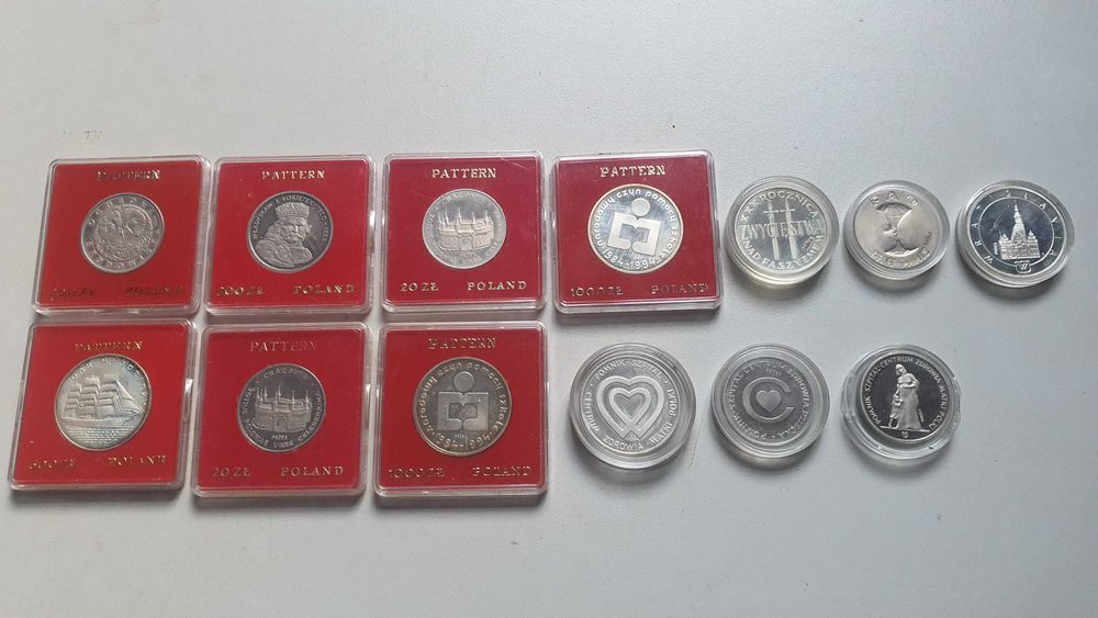 moneta próba prl  - 13 szt