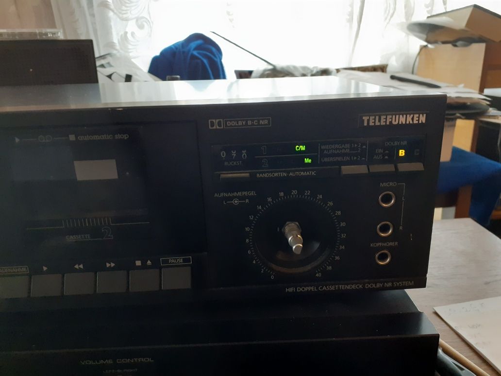 Magnetofon kasetowy Telefunken HC865 T