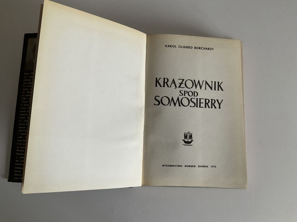 Krążownik spod somosierry - K.O.Borchardt - rok wydania 1972