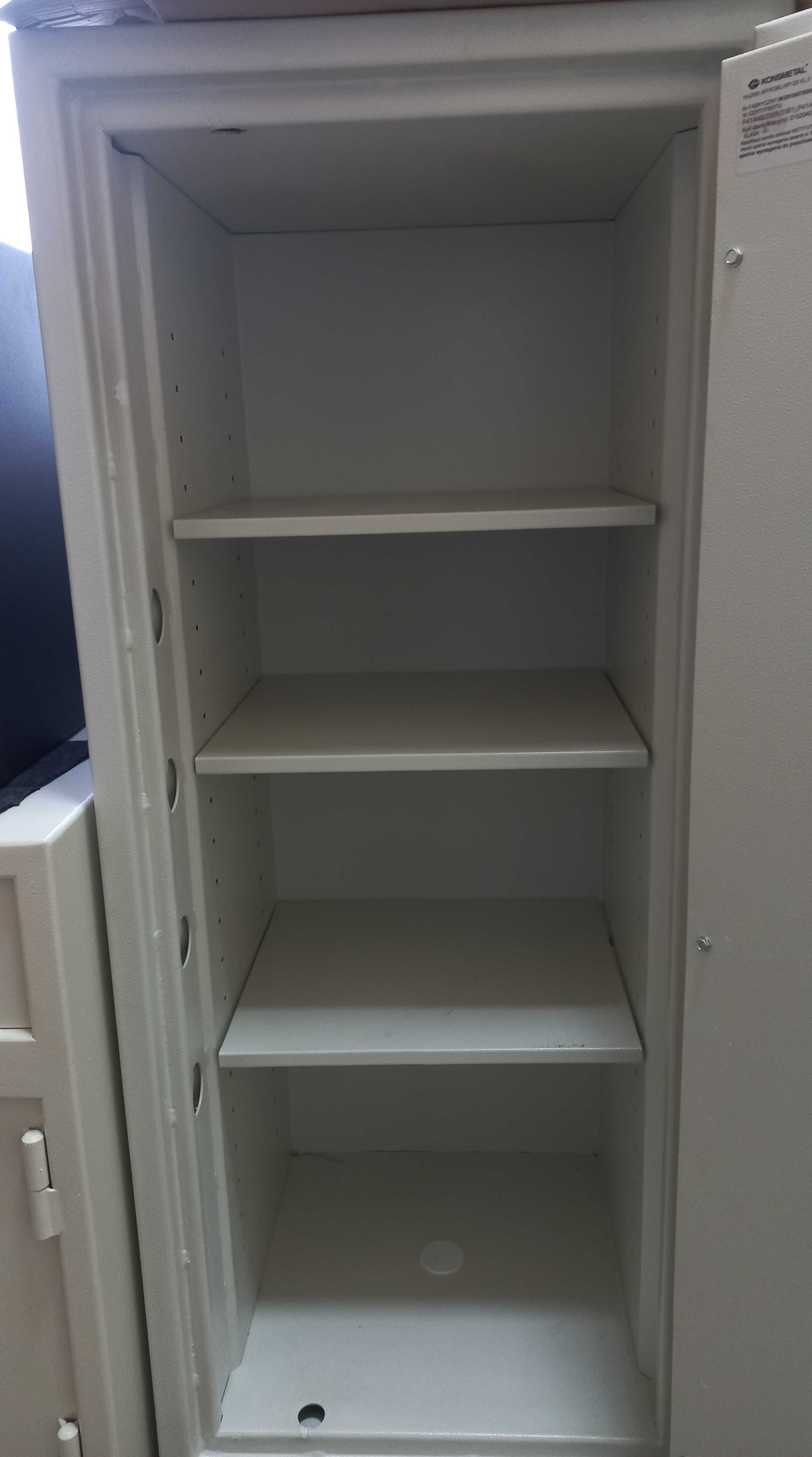 Sejf domowy kasa pancerna Konsmetal KP 120, 153 kg, II klasa