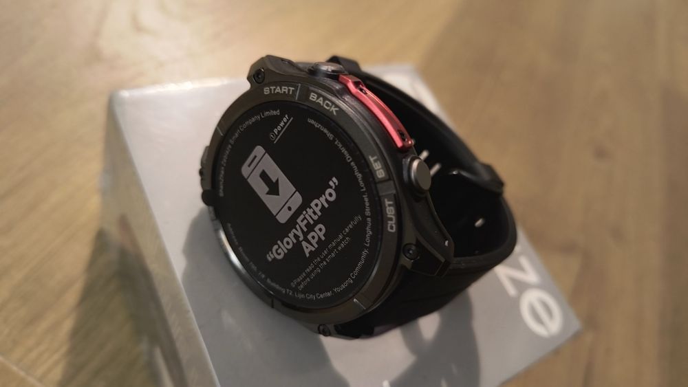 Smartwatch Zeblaze Stratos 4, czarny, nowy