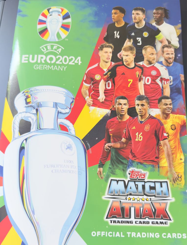 Cartas MATCH ATTAX EURO 2024