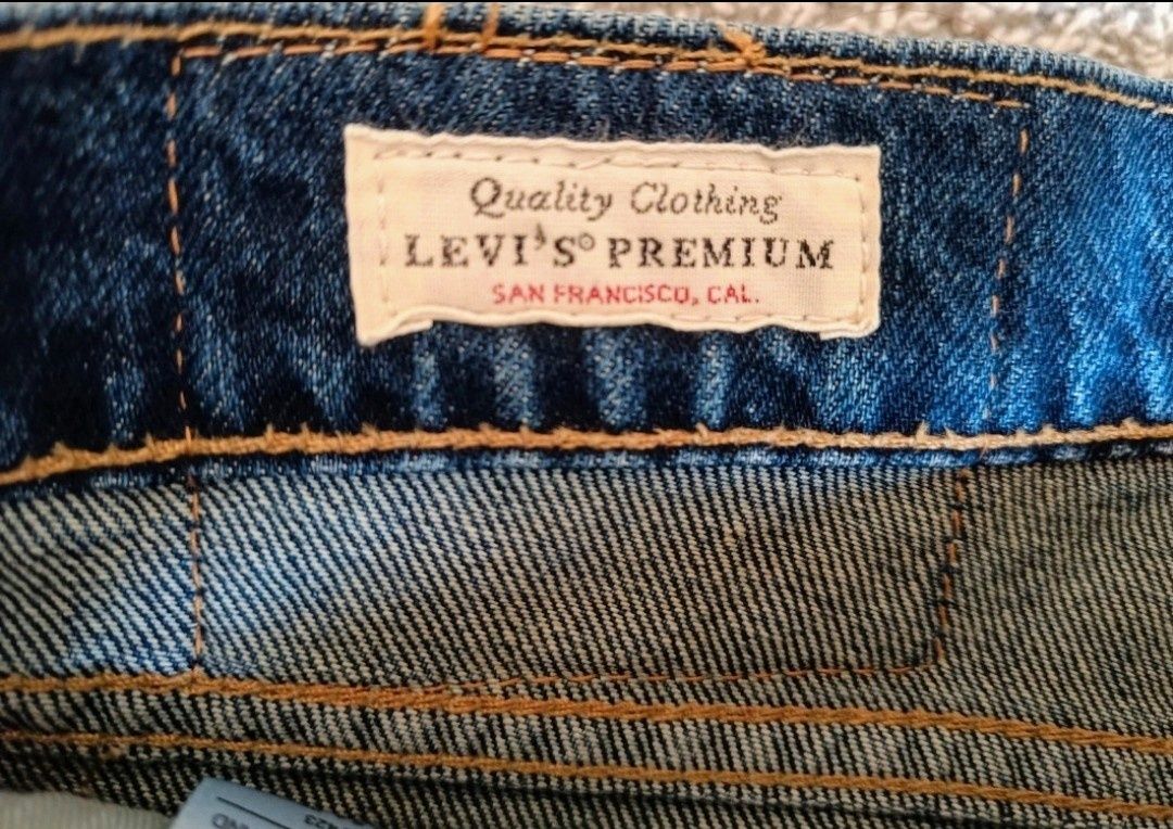 Spodnie Levis Premium 511 W36 L32 pas 92 - 96 cm nowe.