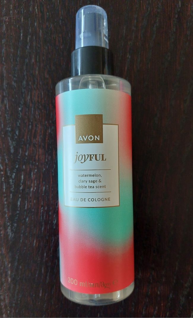 Avon woda kolońska damska Joyful arbuz bubble tea 200ml