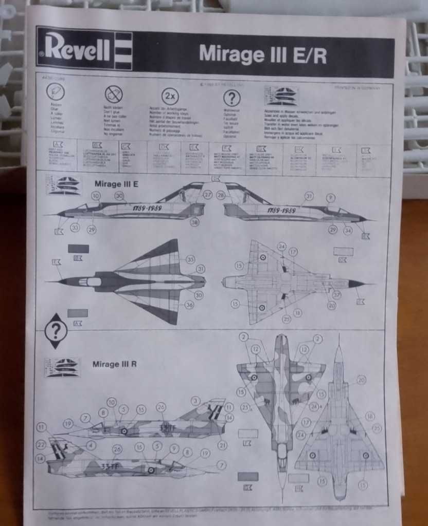 Mirage III E/R (Revell) - Vintage