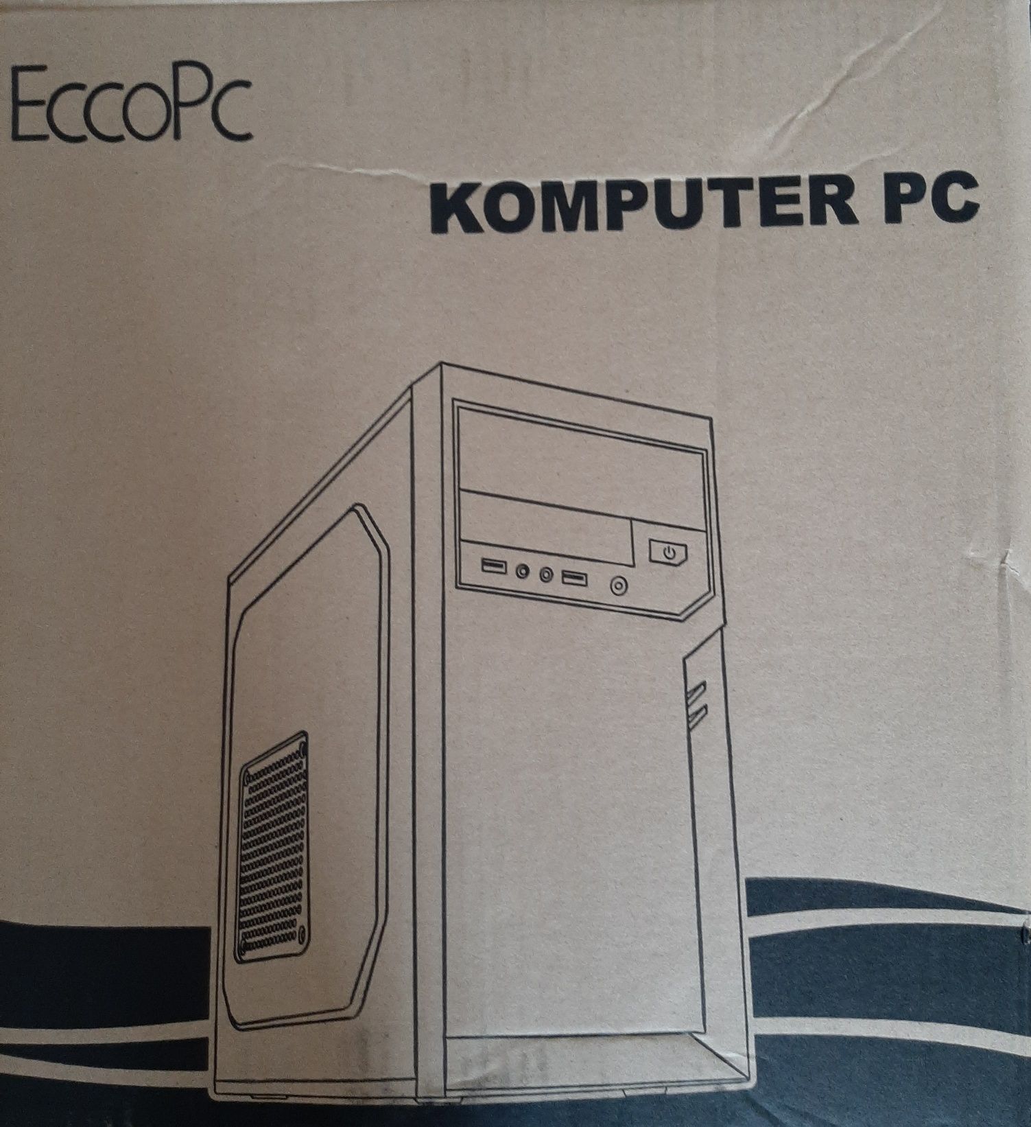 Zestaw nowy  komputer stacjonarny EccoPC