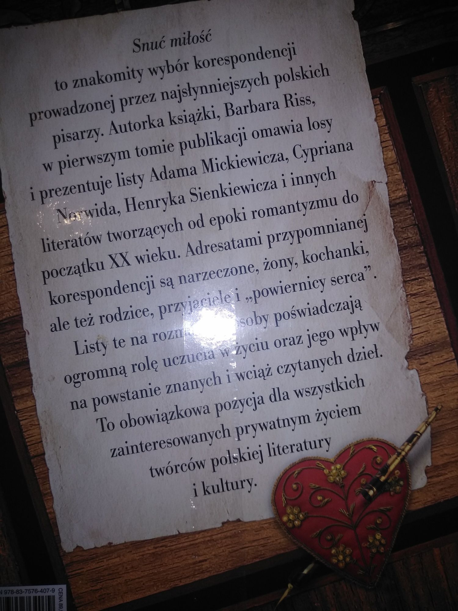 Snuć miłość. Listy pisarzy polskich