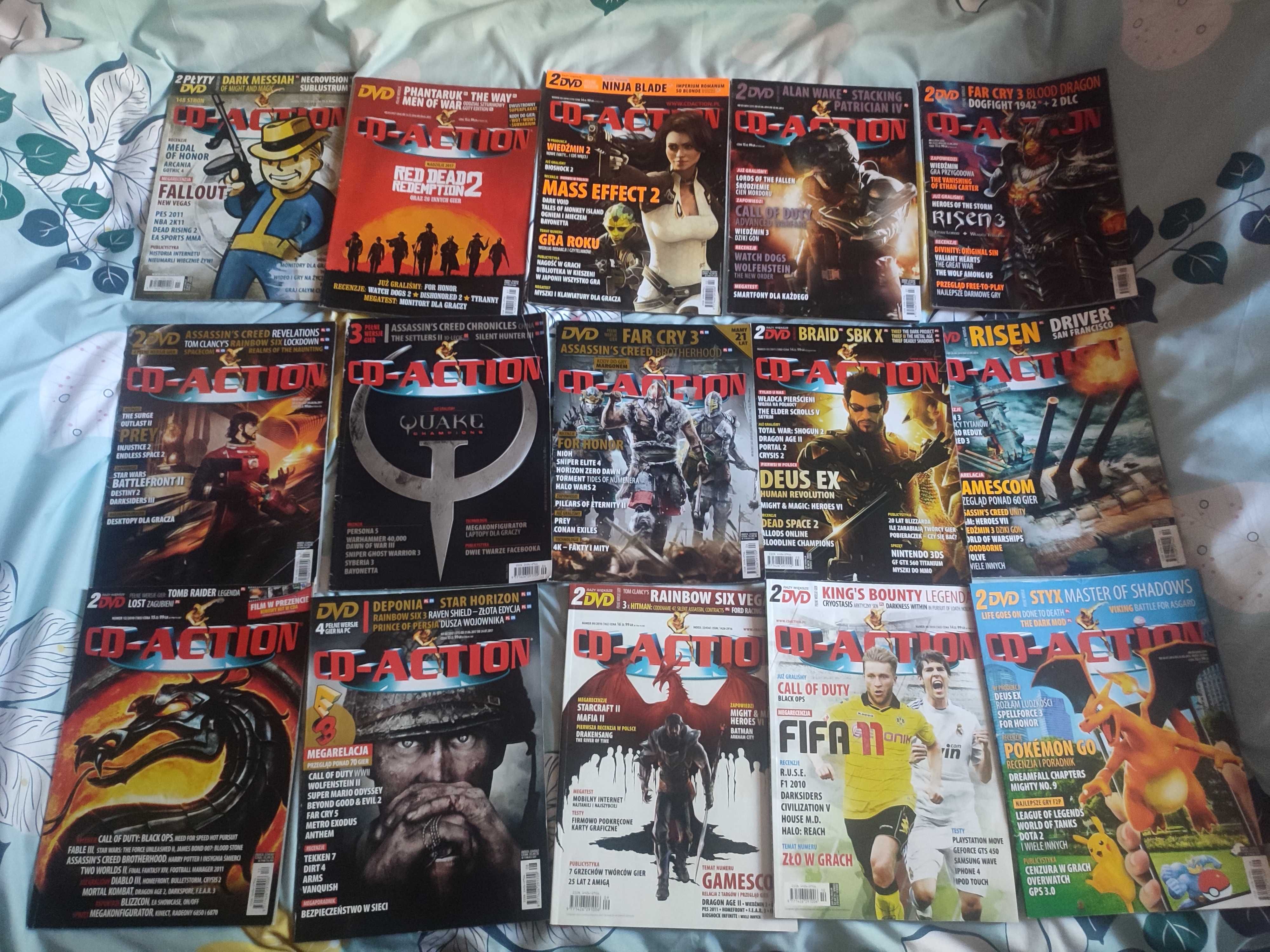 Zestaw magazynu CD-Action 73 numery