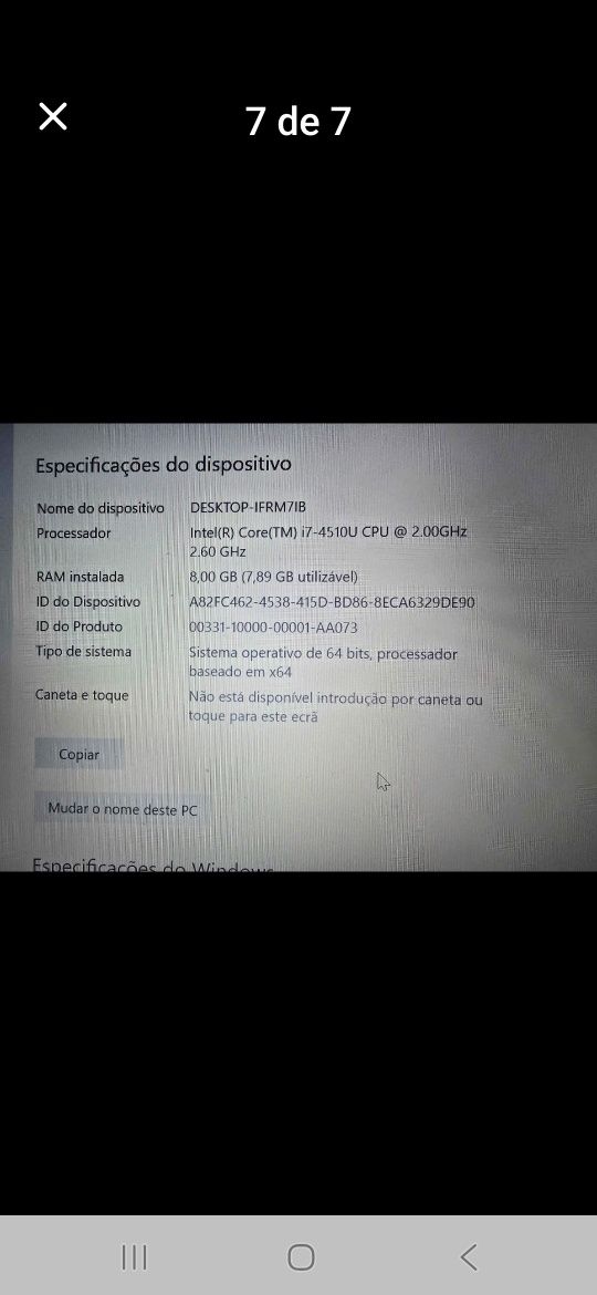 Computador portátil