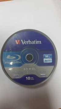 Verbatim BD-R DL 50 GB 6x Cake 10 шт