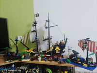 Мега набор конструктора лего БРИКС пираты. Lego.Корабль,база,человечки
