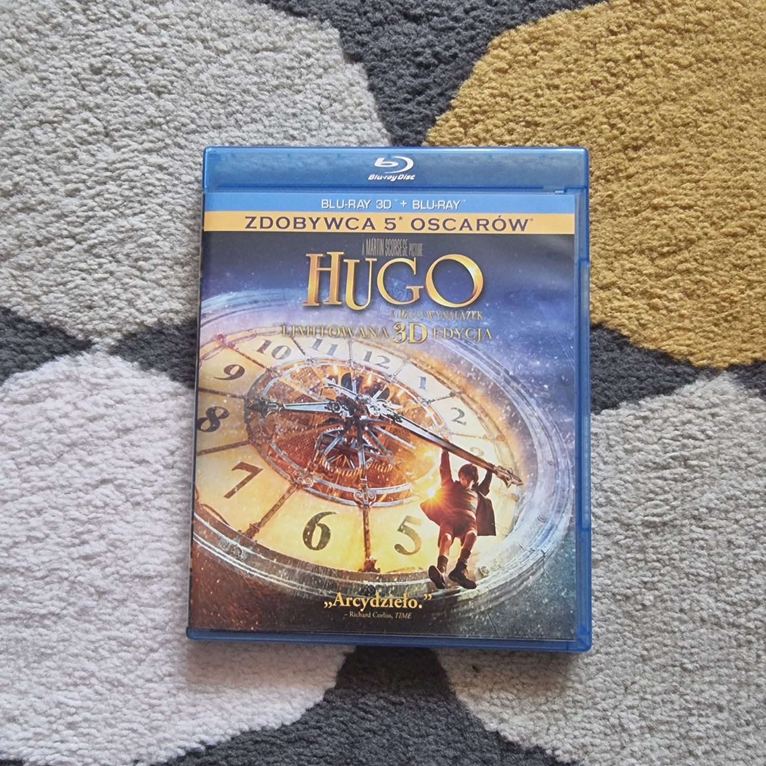 Film Hugo i jego wynalazek 3D bluray