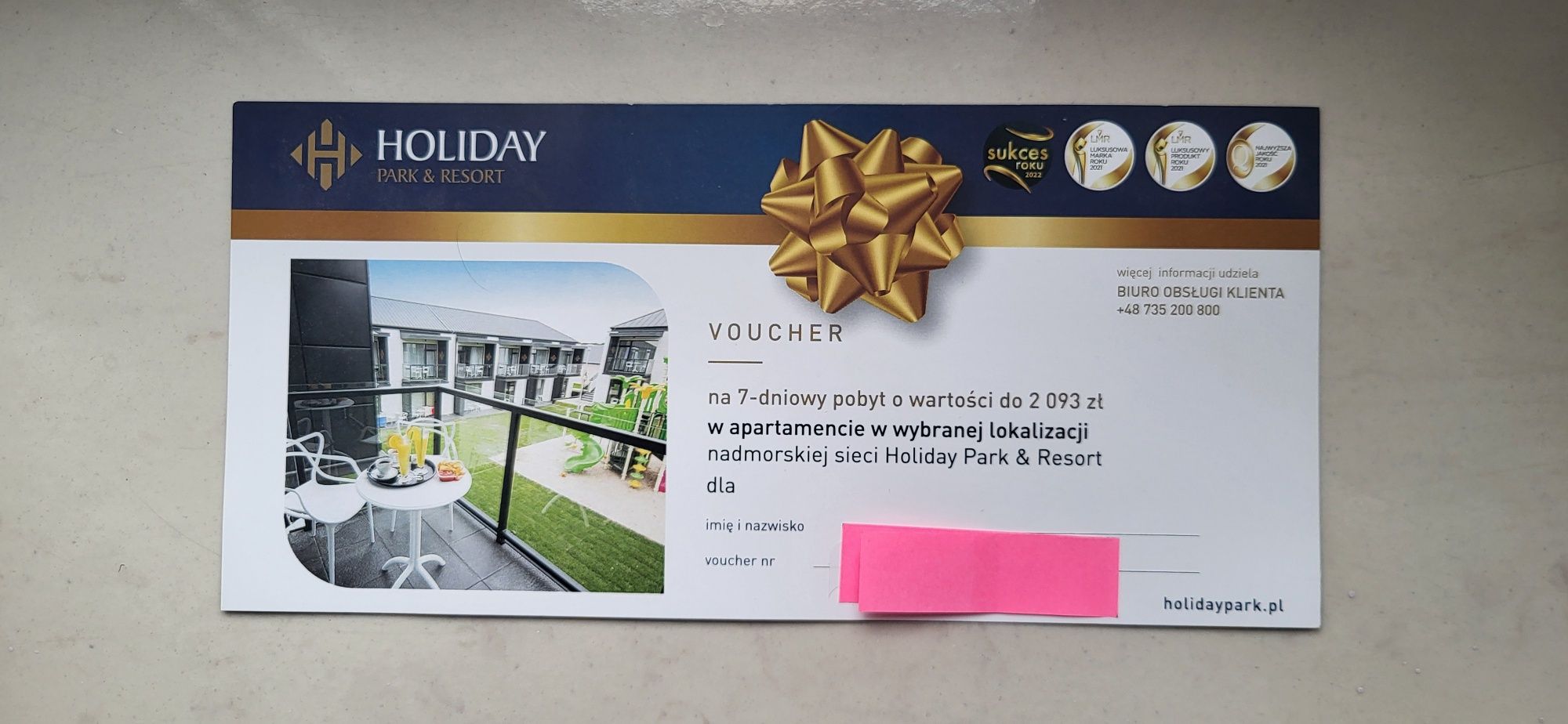 Voucher Holiday Park Resort o wartości do 2093 zł