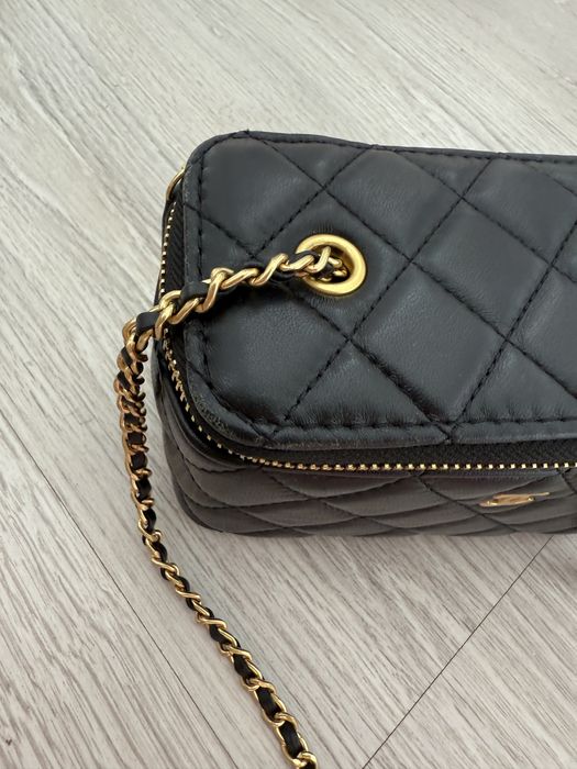 Шкіряна сумка чорна